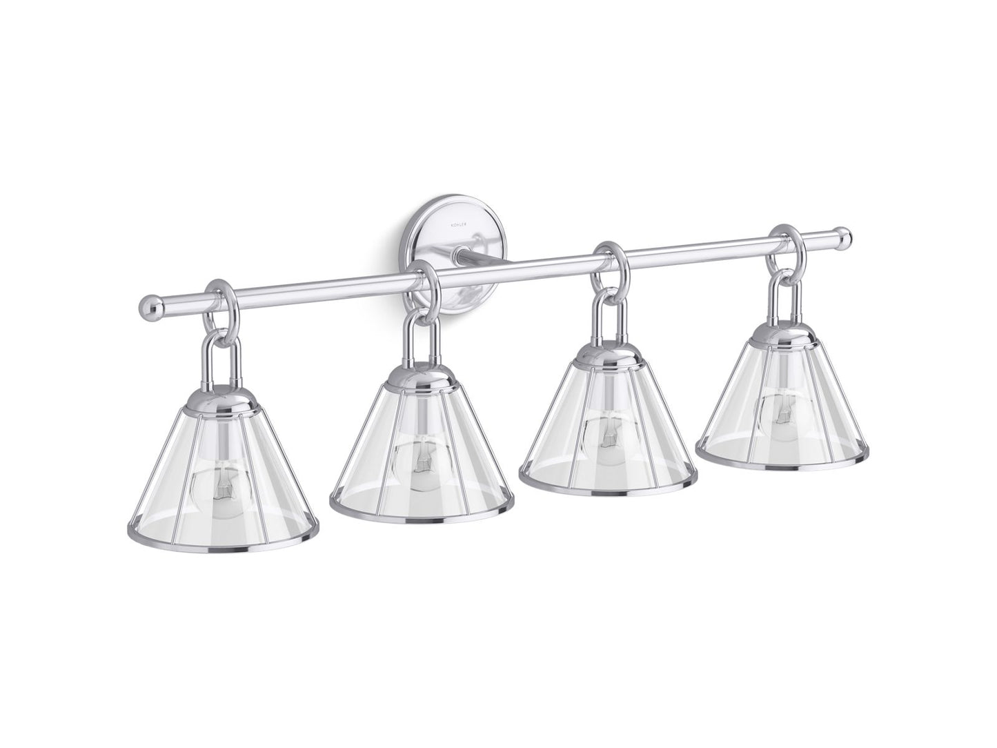 KOHLER K-27744-SC04-CPL Terret Four-Light Sconce In Polished Chrome