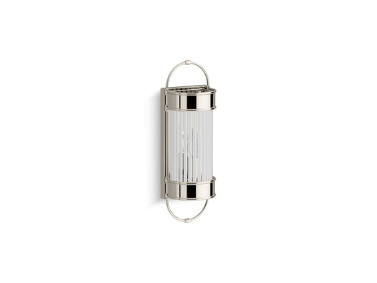 KOHLER K-27751-SC01-SNL Terret One-Light Bath Bar In Polished Nickel