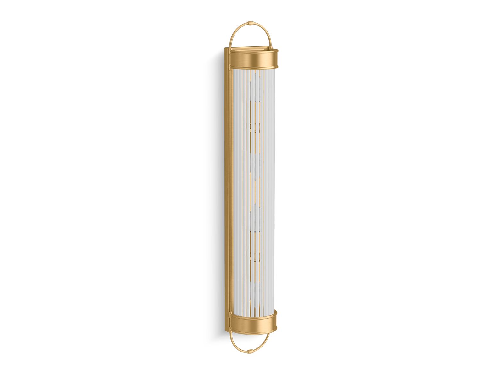 KOHLER K-27753-SC04-2GL Terret Four-Light Bath Bar In Brushed Moderne Brass