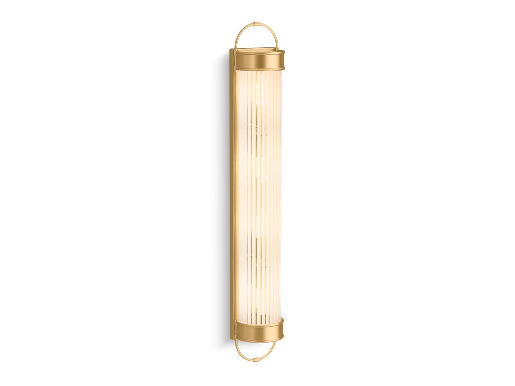 KOHLER K-27753-SC04-2GL Terret Four-Light Bath Bar In Brushed Moderne Brass