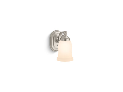KOHLER K-11421-BNL Bancroft One-Light Sconce In Brushed Nickel