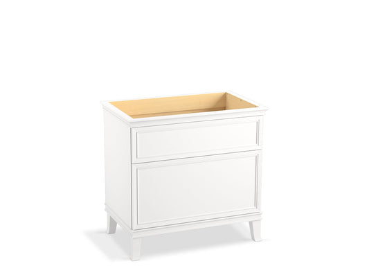 KOHLER K-33559-1WA Artifacts 36" Bathroom Vanity Cabinet In Linen White