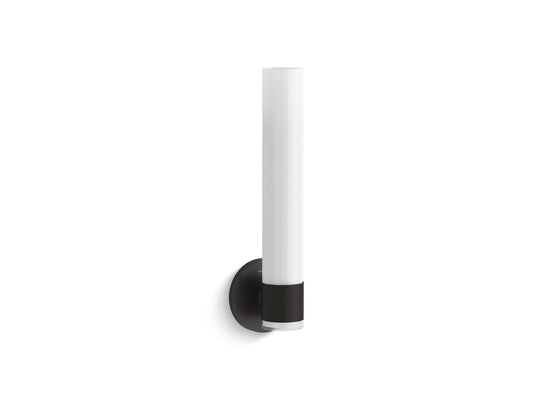 KOHLER K-32375-SC01-BLL Purist One-light sconce - Matte Black