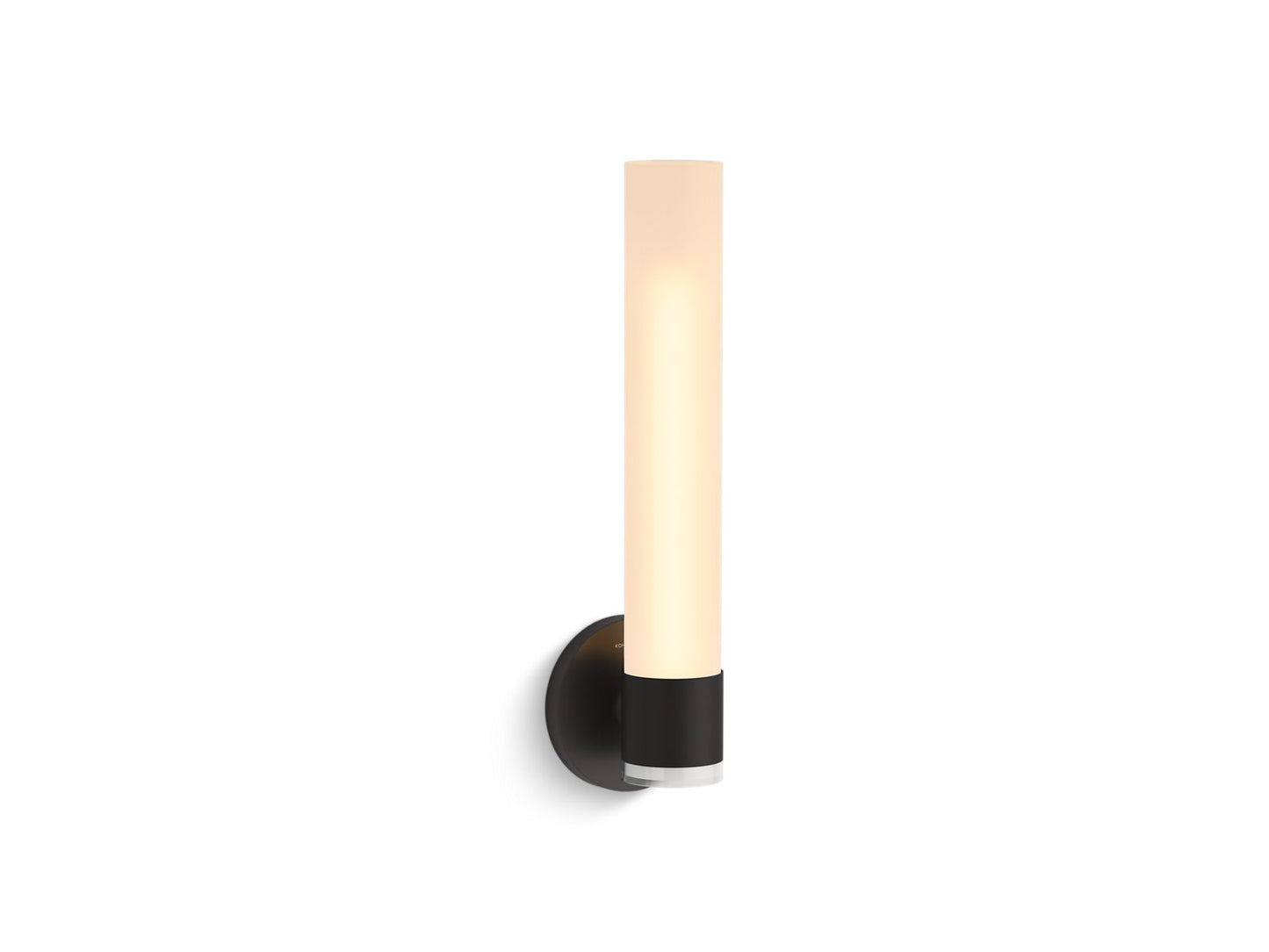 KOHLER K-32375-SC01-BLL Purist One-Light Sconce In Matte Black