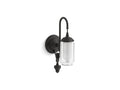 KOHLER K-72581-BLL Artifacts One-Light Adjustable Sconce - Matte Black