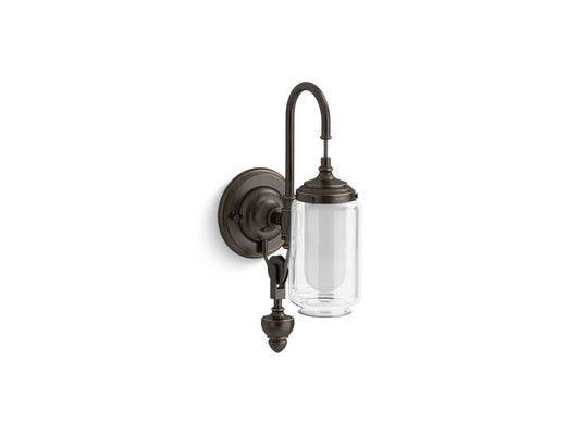 KOHLER K-72581-BZL Artifacts One-Light Adjustable Sconce In Oil-Rubbed Bronze