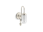 KOHLER K-72581-SNL Artifacts One-Light Adjustable Sconce - Polished Nickel