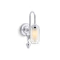 KOHLER K-72581-CPL Artifacts One-Light Adjustable Sconce In Polished Chrome