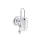 KOHLER K-72581-CPL Artifacts One-Light Adjustable Sconce In Polished Chrome