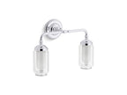 KOHLER K-72582-2GL Artifacts Two-Light Sconce - Brushed Moderne Brass