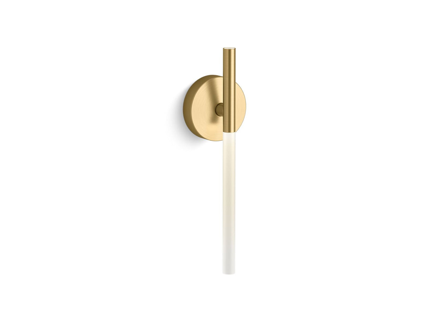 KOHLER K-23463-SCLED-2GL Components One-Light Led Sconce In Brushed Moderne Brass