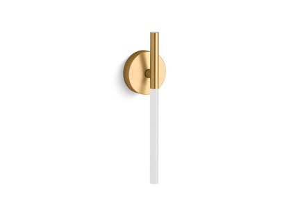 KOHLER K-23463-SCLED-2GL Components One-light LED sconce - Brushed Moderne Brass