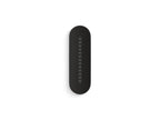 KOHLER K-26300-BL Statement Oblong Vichy Single-Function Body Spray, 2.5 Gpm - Matte Black