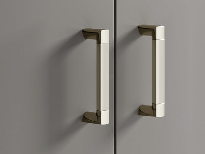 KOHLER K-33558-2MB Seer 4" cabinet pull - Vibrant Brushed Moderne Brass