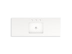 KOHLER K-33580-ASB-1WX Winnow 48" Bathroom Vanity Cabinet With Sink And Quartz Top - Slate Grey