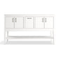 KOHLER K-33581-ASB-0 Winnow 60" Bathroom Vanity Cabinet With Sinks And Quartz Top In White