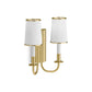 KOHLER K-28544-SC02-2PL Tresdoux Two-Light Sconce In Polished Brass