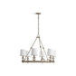 KOHLER K-27749-CH06-BVL Terret 36" Chandelier In Brushed Bronze