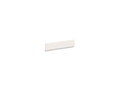KOHLER K-25819-PWH 4" X 17-1/4" Quartz Side Splash - Pure White