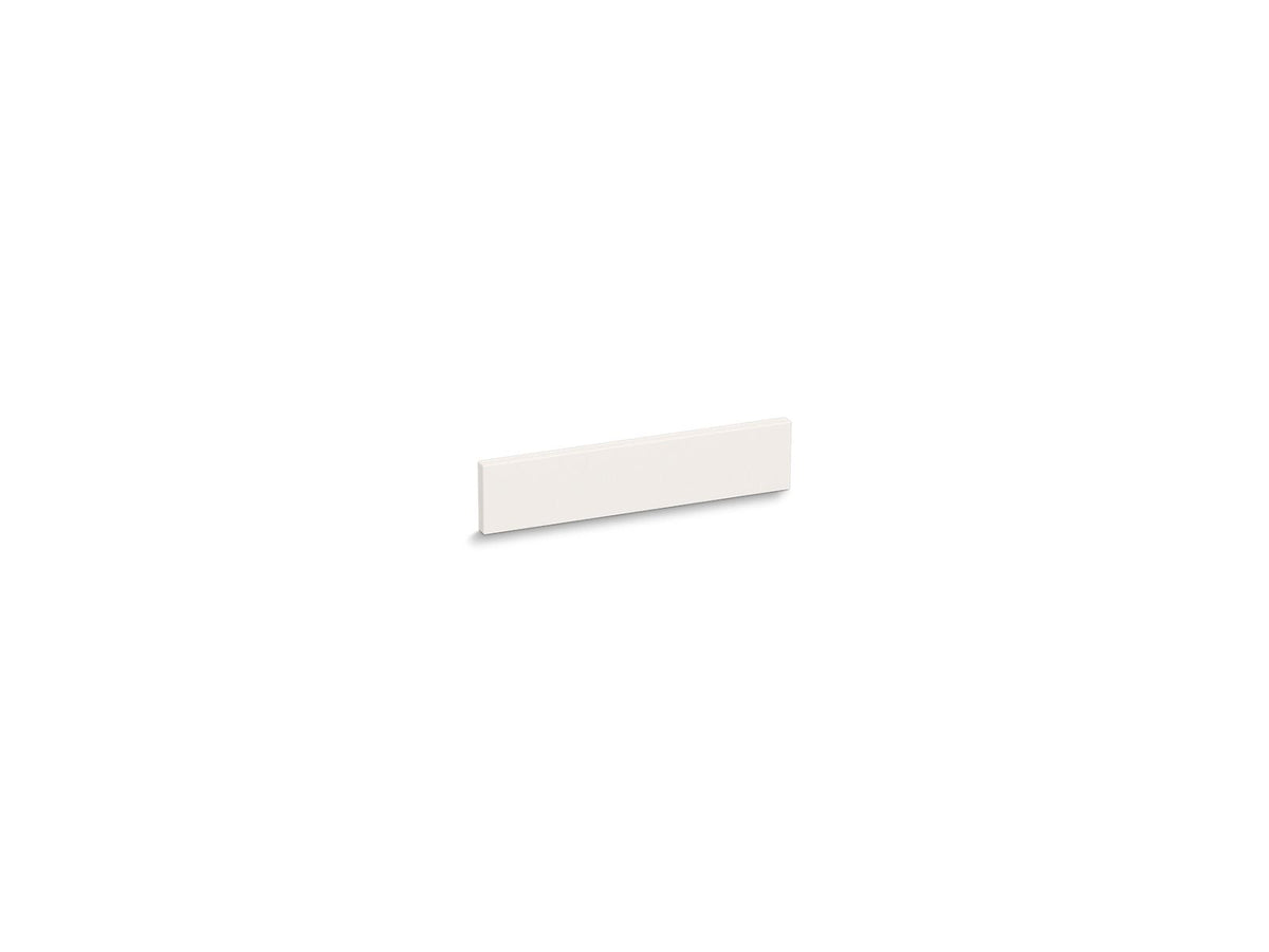 KOHLER K-25819-PWH 4" X 17-1/4" Quartz Side Splash - Pure White
