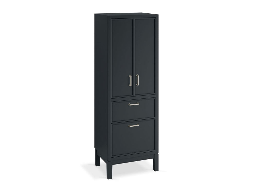 KOHLER K-33582-ASB-1WX Winnow 24" X 70" Linen Tower - Slate Grey
