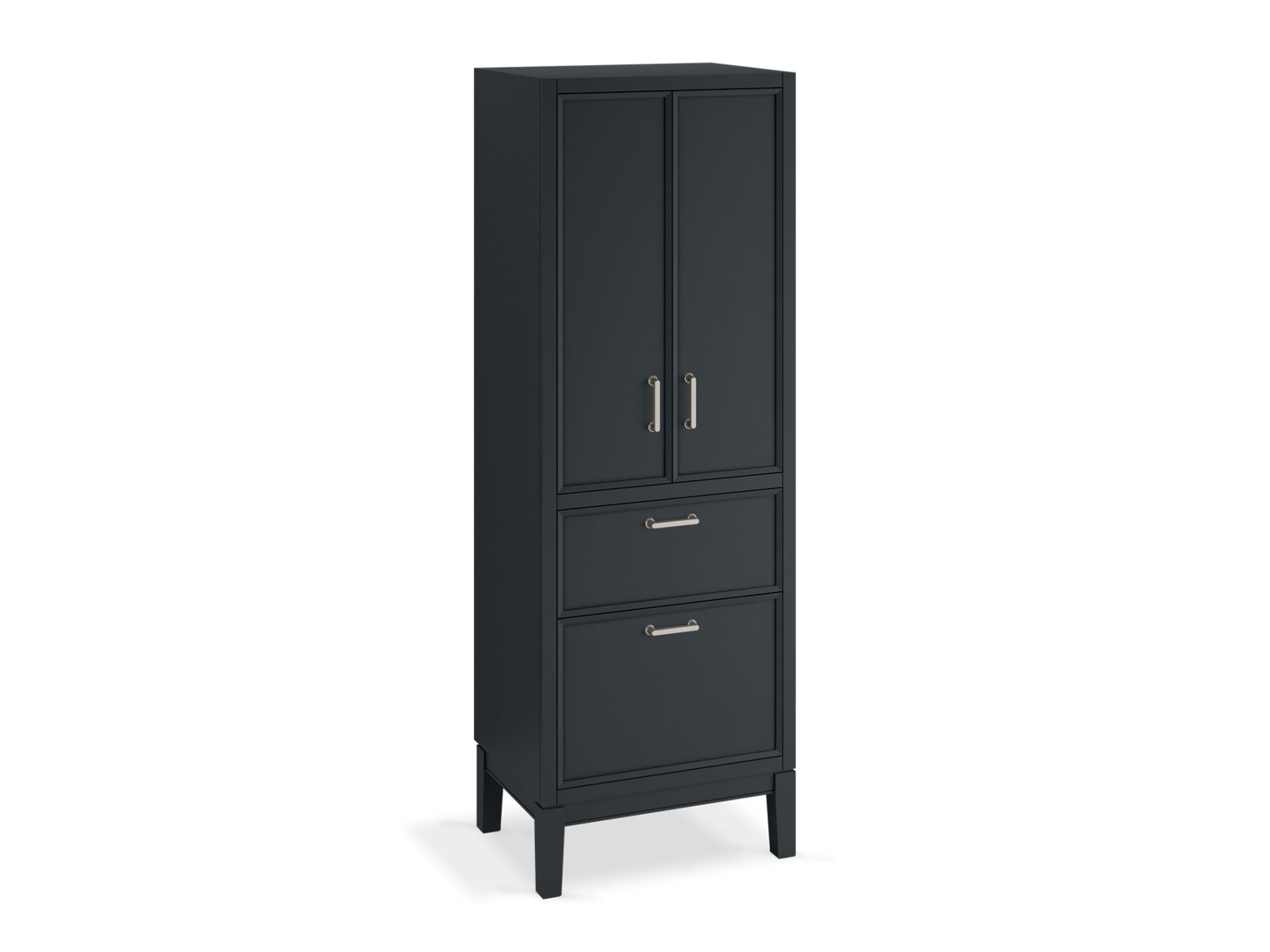 KOHLER K-33582-ASB-1WX Winnow 24" X 70" Linen Tower - Slate Grey
