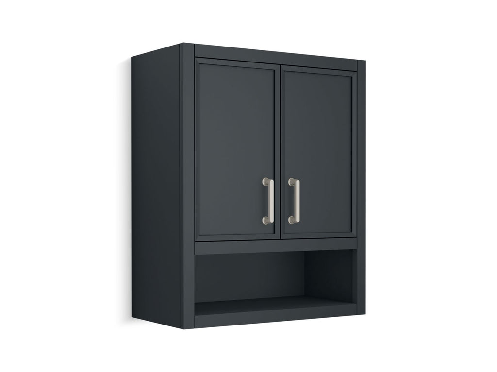 KOHLER K-33583-ASB-1WX Winnow 24" X 28" Wall Cabinet - Slate Grey