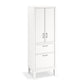 KOHLER K-33582-ASB-0 Winnow 24" X 70" Linen Tower In White