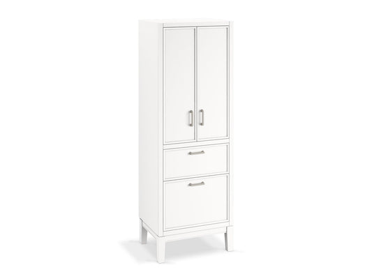 KOHLER K-33582-ASB-0 Winnow 24" X 70" Linen Tower In White