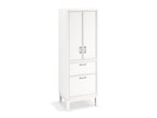 KOHLER K-33582-ASB-0 Winnow 24" X 70" Linen Tower - White