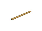 KOHLER K-80647-2MB 2-1/2" X 36" Linear Drain Grate With Tile-In Panel - Vibrant Brushed Moderne Brass