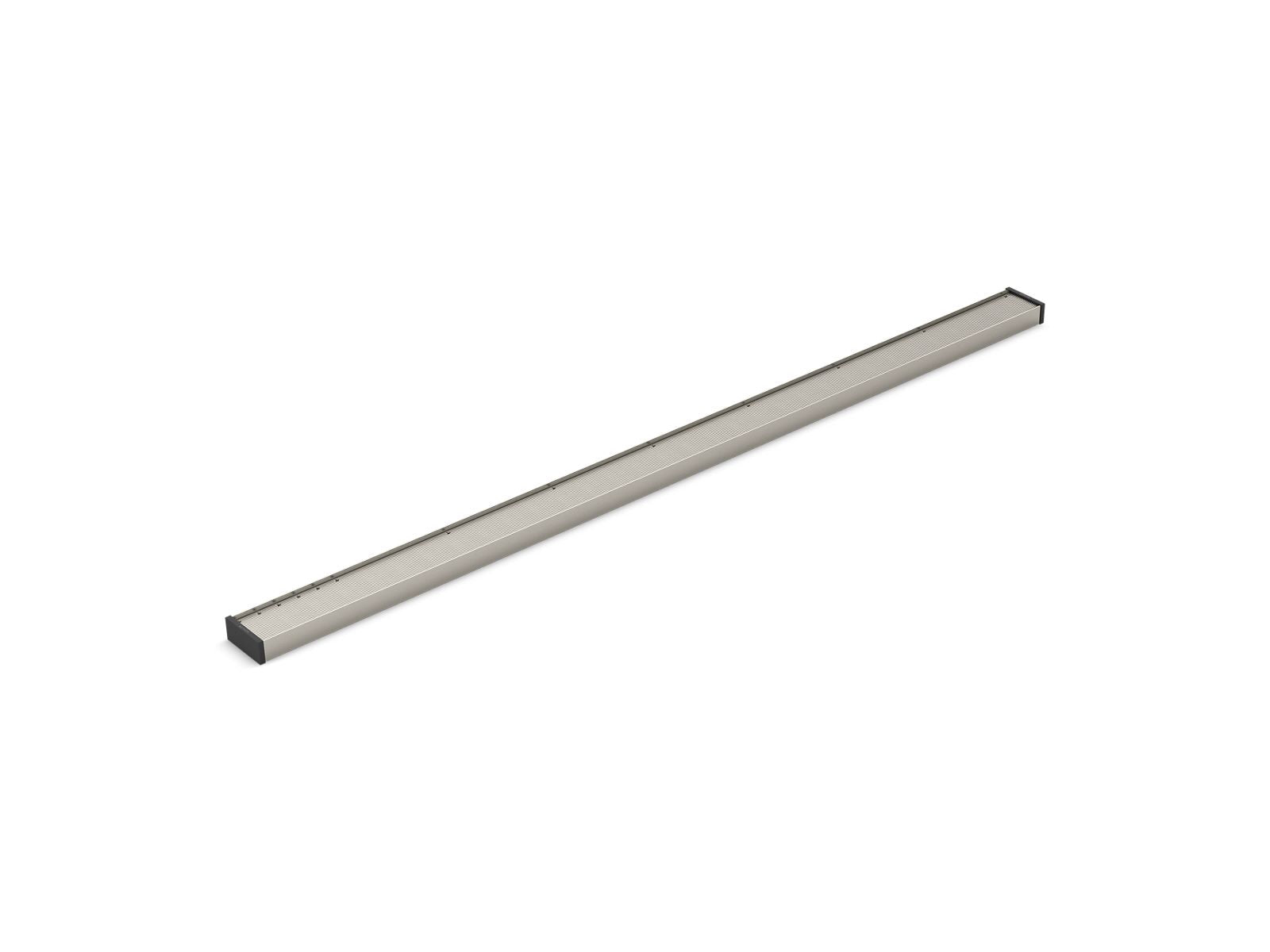 KOHLER K-80648-BNK 2-1/2" X 48" Linear Drain Grate With Tile-In Panel - Anodized Brushed Nickel