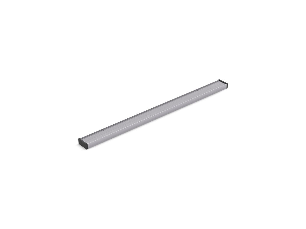 KOHLER K-80647-SH 2-1/2" X 36" Linear Drain Grate With Tile-In Panel - Bright Silver
