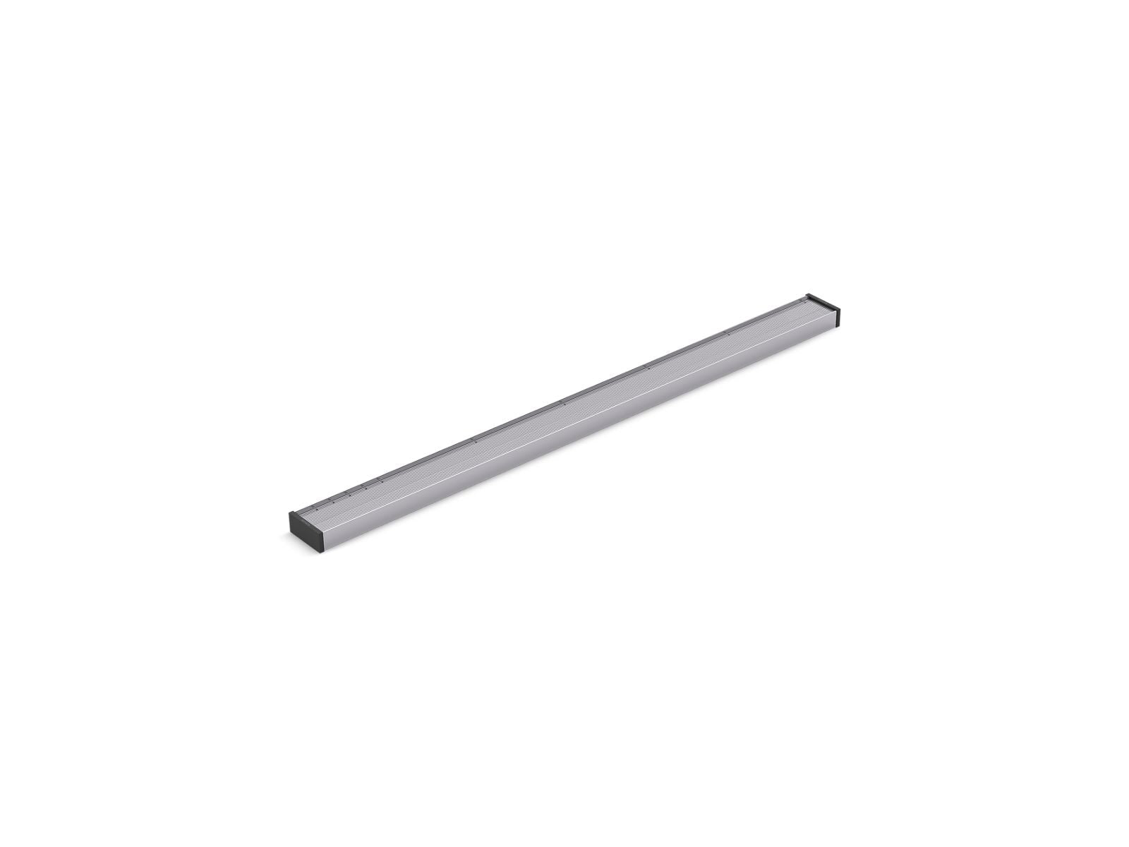 KOHLER K-80647-SH 2-1/2" X 36" Linear Drain Grate With Tile-In Panel - Bright Silver