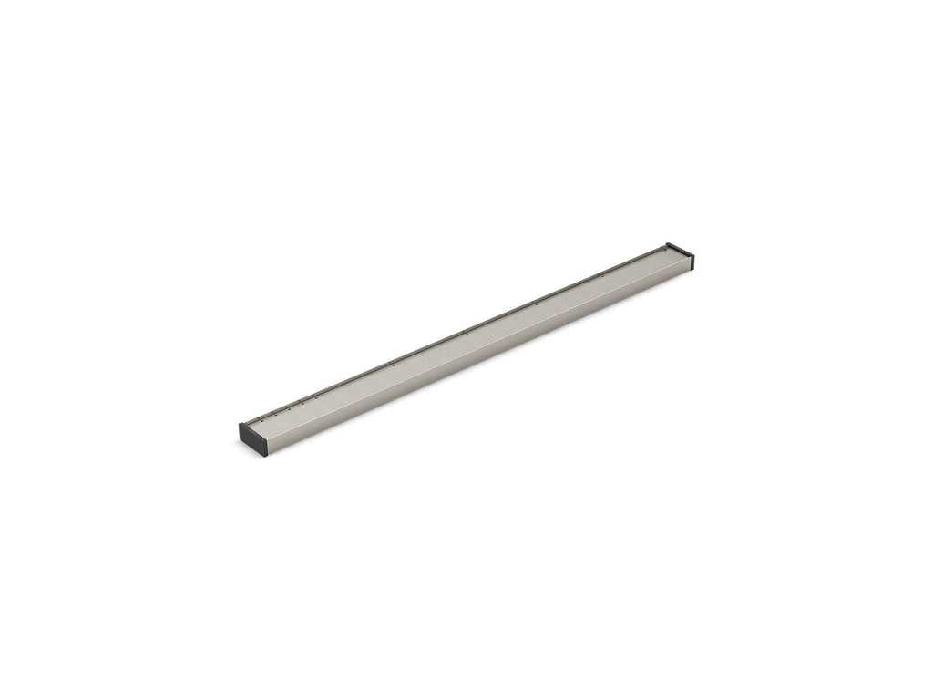 KOHLER K-80647-BNK 2-1/2" X 36" Linear Drain Grate With Tile-In Panel - Anodized Brushed Nickel