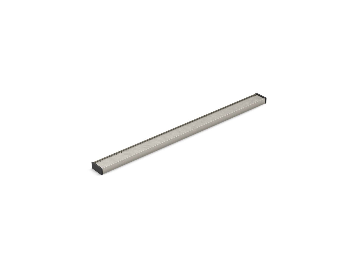 KOHLER K-80647-BNK 2-1/2" X 36" Linear Drain Grate With Tile-In Panel - Anodized Brushed Nickel