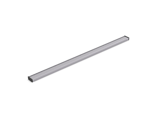 KOHLER K-80648-SH 2-1/2" x 48" linear drain grate with tile-in panel - Bright Silver