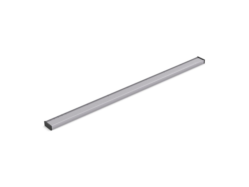 KOHLER K-80648-BL 2-1/2" X 48" Linear Drain Grate With Tile-In Panel - Matte Black