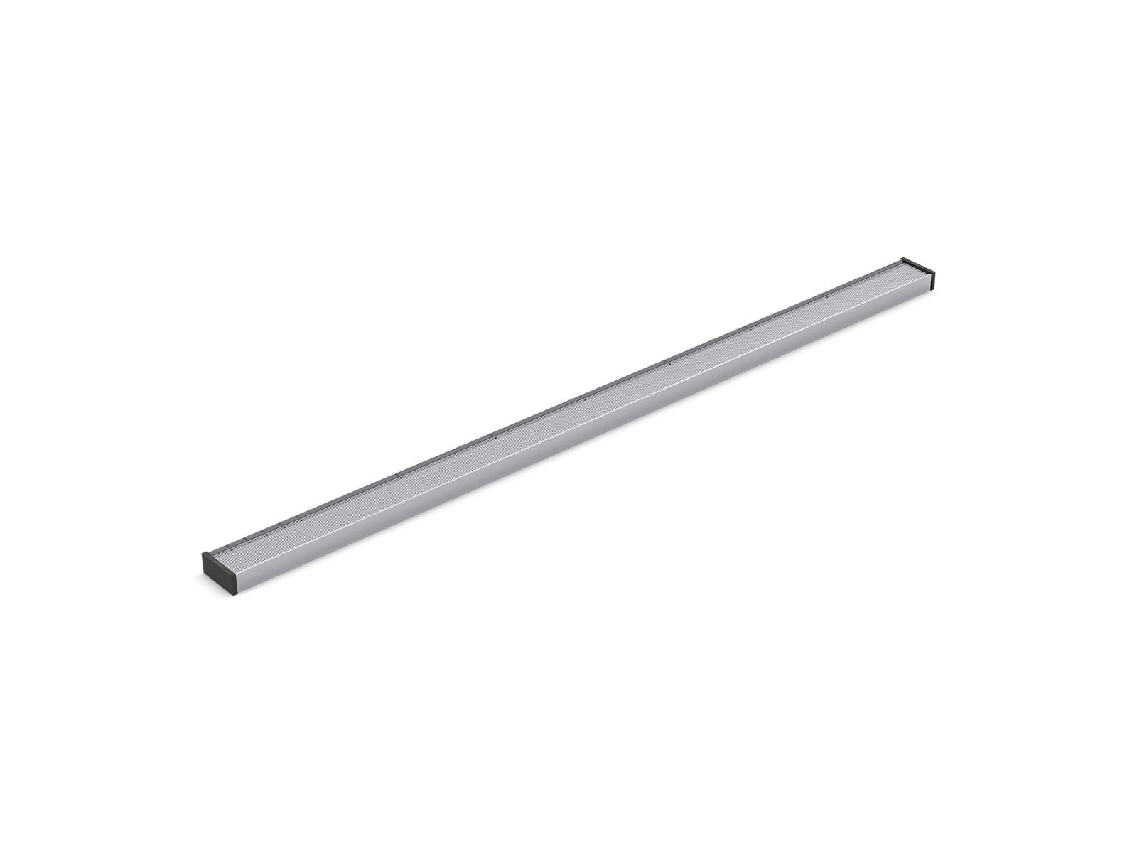 KOHLER K-80648-BL 2-1/2" X 48" Linear Drain Grate With Tile-In Panel - Matte Black