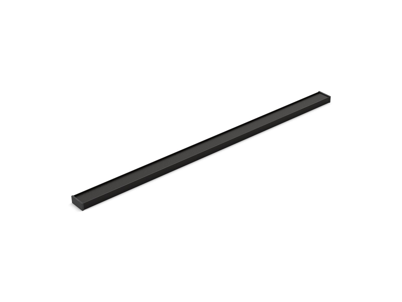 KOHLER K-80648-BL 2-1/2" X 48" Linear Drain Grate With Tile-In Panel - Matte Black
