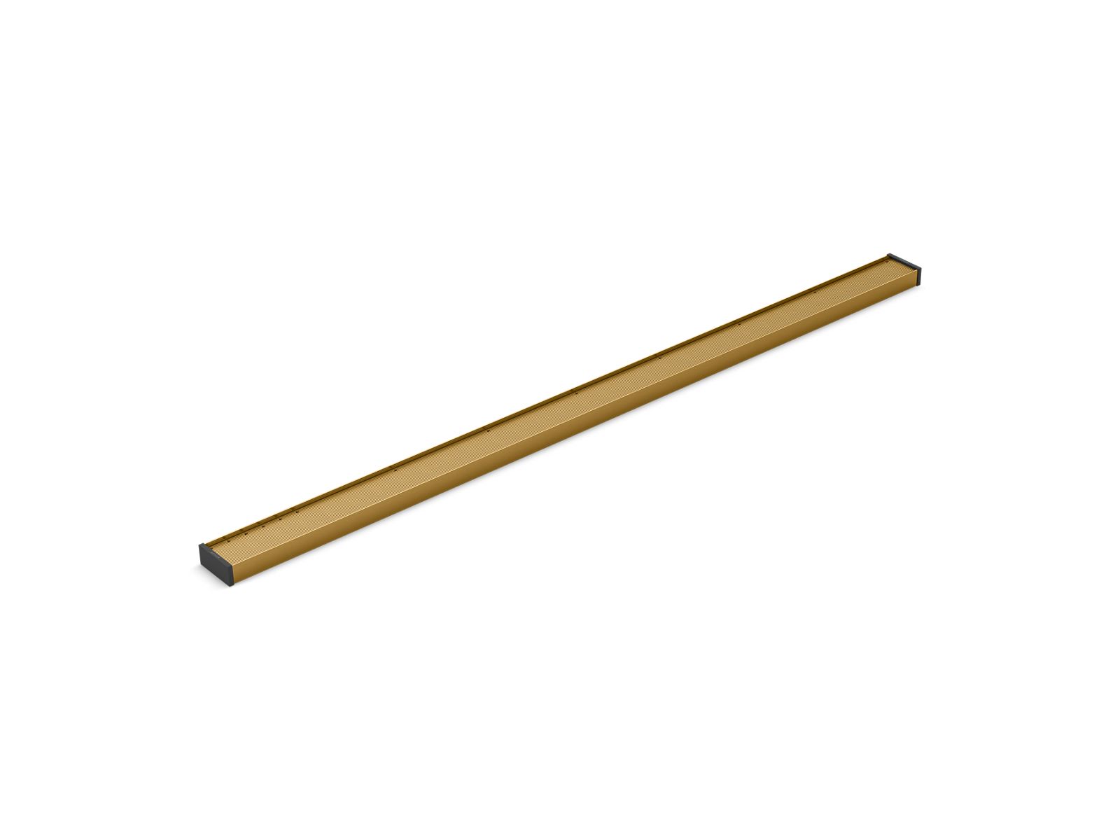 KOHLER K-80648-2MB 2-1/2" X 48" Linear Drain Grate With Tile-In Panel - Vibrant Brushed Moderne Brass