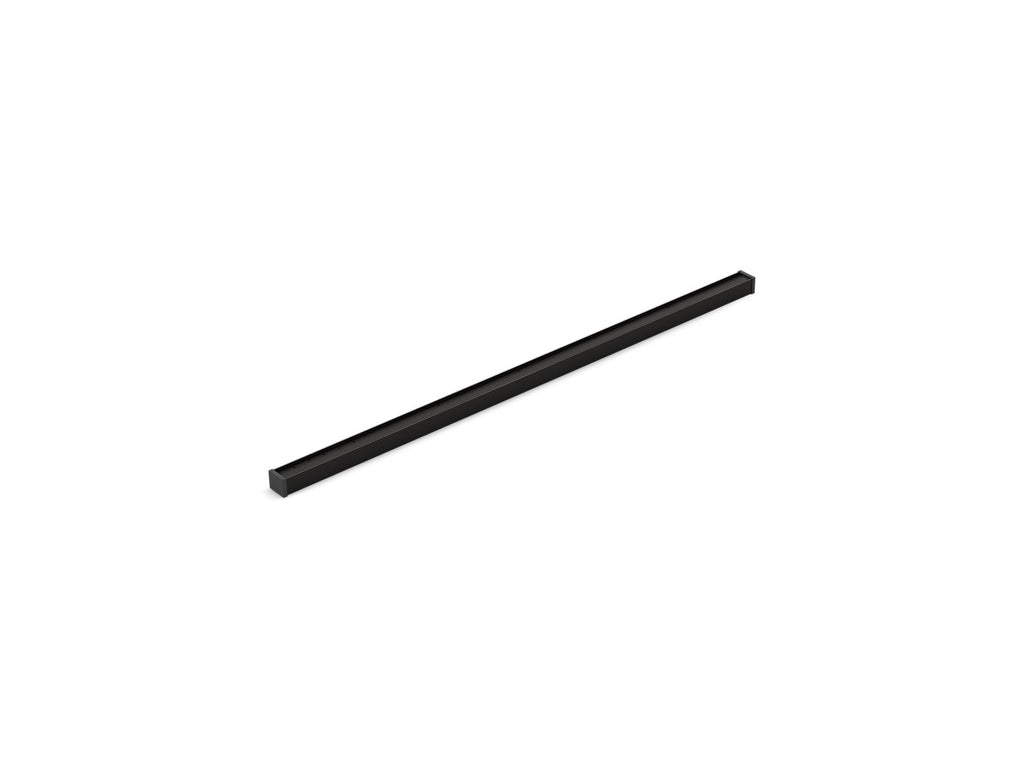 KOHLER K-80650-BL 1-1/4" X 36" Linear Drain Grate With Tile-In Panel - Matte Black