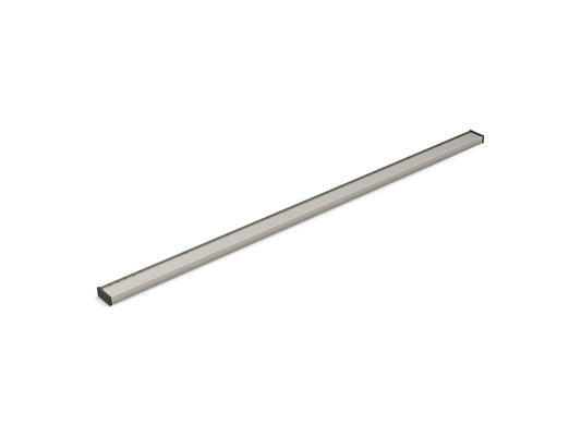 KOHLER K-80649-BNK 2-1/2" x 60" linear drain grate with tile-in panel - Anodized Brushed Nickel