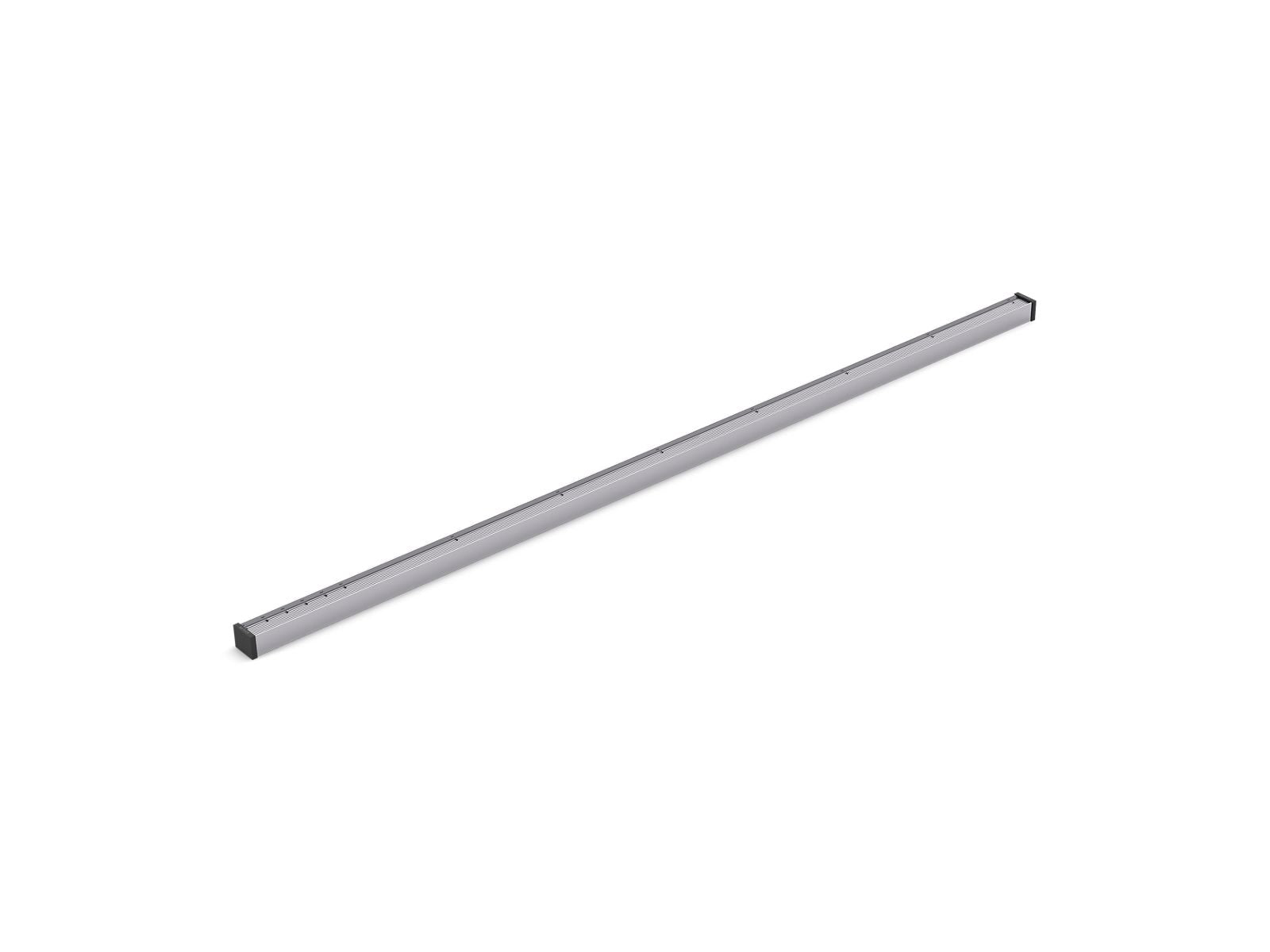 KOHLER K-80651-BL 1-1/4" X 48" Linear Drain Grate With Tile-In Panel - Matte Black