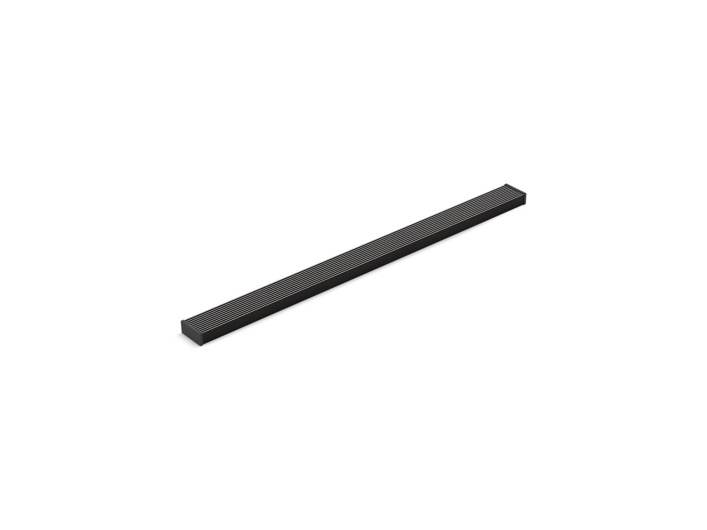 KOHLER K-80653-BL 2-1/2" X 36" Linear Drain Grate With Lattice Pattern In Matte Black