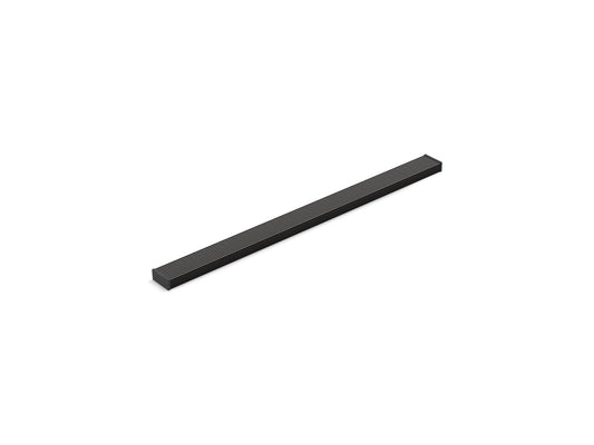 KOHLER K-80653-BL 2-1/2" x 36" linear drain grate with lattice pattern - Matte Black