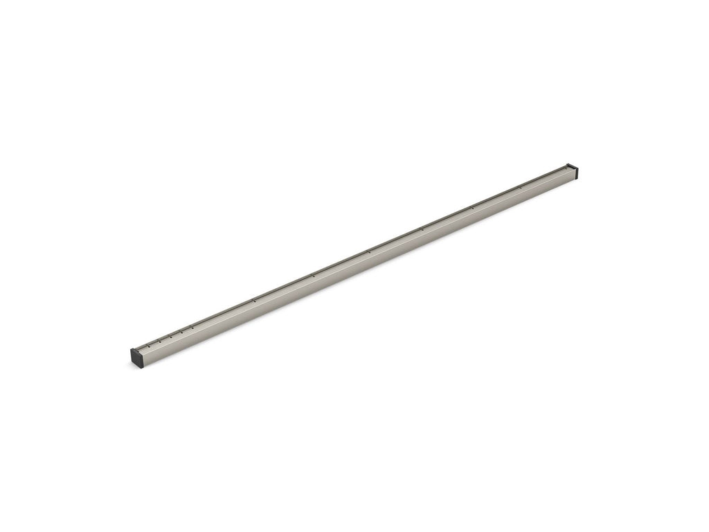 KOHLER K-80651-BNK 1-1/4" X 48" Linear Drain Grate With Tile-In Panel - Anodized Brushed Nickel