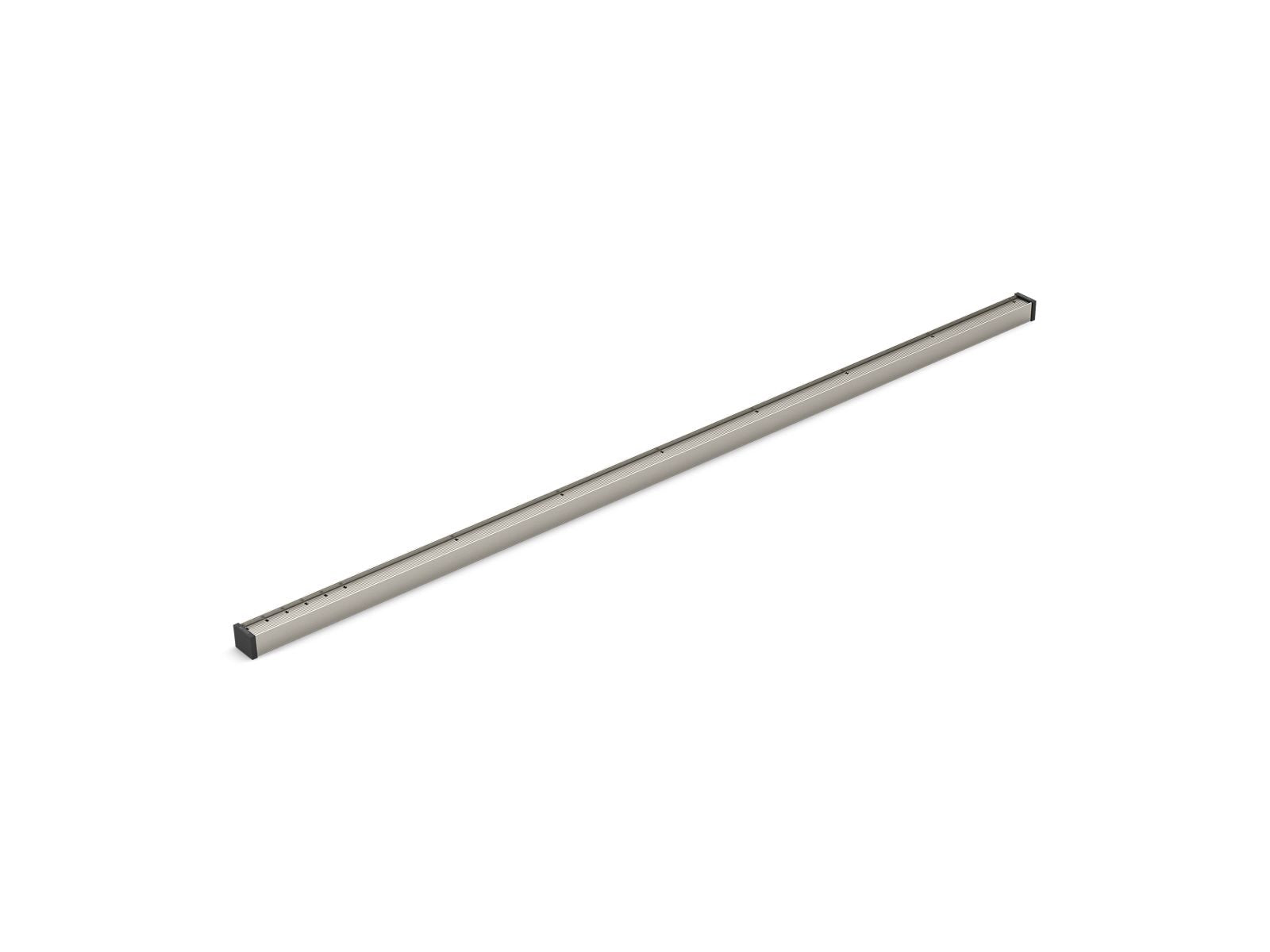 KOHLER K-80651-BNK 1-1/4" X 48" Linear Drain Grate With Tile-In Panel - Anodized Brushed Nickel