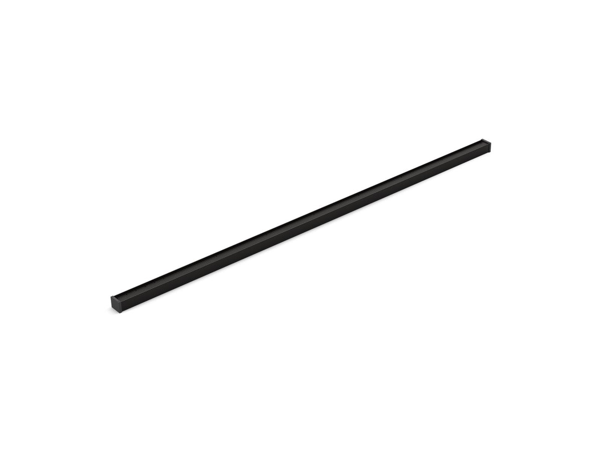 KOHLER K-80651-BL 1-1/4" X 48" Linear Drain Grate With Tile-In Panel - Matte Black