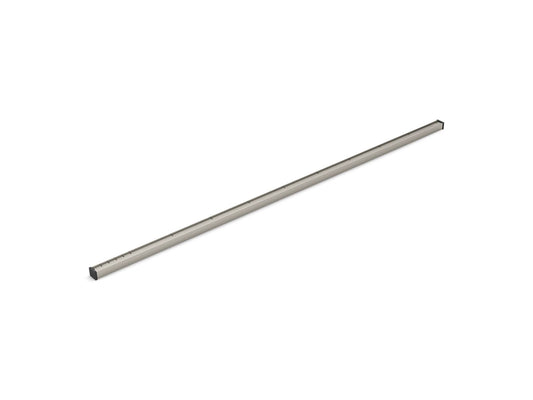KOHLER K-80652-BNK 1-1/4" x 60" linear drain grate with tile-in panel - Anodized Brushed Nickel